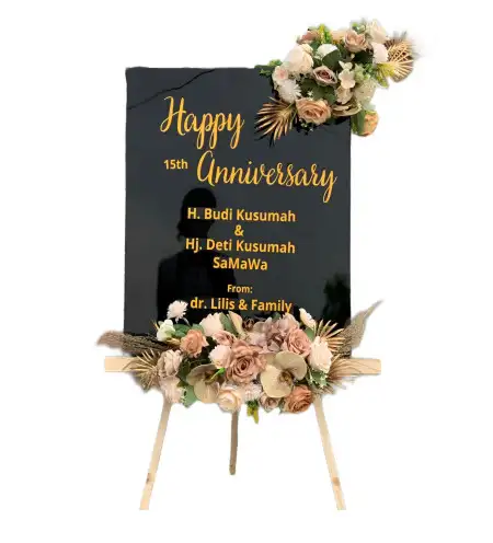 Papan Bunga Akrilik Mimika